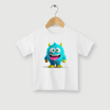 Camiseta Monstrinho azul algodão premium - ASAS
