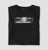 Camiseta Dia dos Namorados Olhar preta algodão 100% - ASAS