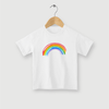 Camiseta Arco Íris Aquarela algodão premium - ASAS