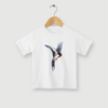 Camiseta Andorinha Aquarela algodão premium - ASAS