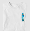 Camiseta Skate Street branca algodão premium - ASAS
