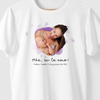 Camiseta Mãe Aquarela algodão 100% - ASAS