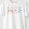 Camiseta Mãe 3 Cores branca algodão 100% - ASAS