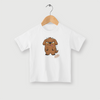 Camiseta Infantil - Monstrinho BUBU - BRANCA - Algodão 100%