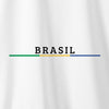 Camiseta Brasil Listras Cores algodão peruano - ASAS