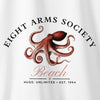 Camiseta EIGHT ARMS - BRANCA - Algodão Peruano