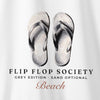 Camiseta FLIP FLOP - BRANCA - Algodão Peruano