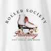 Camiseta ROLLER - BRANCA - Algodão Peruano