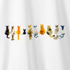 Camiseta Cats And Cats branca algodão premium - ASAS