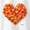 Camiseta Love Fall branca algodão premium - ASAS