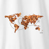 Camiseta Love World branca algodão premium - ASAS