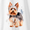 Camiseta Yorkshire branca algodão premium - ASAS