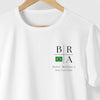 Camiseta Bra Minimalista algodão 100% - ASAS
