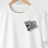 Camiseta - GAME. SET. WINE - BRANCA - Algodão Peruano