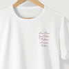 Camiseta Nomes dos Filhos Netos algodão peruano - ASAS