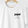 Camiseta personalizada - PAPAI E NOMES - Algodão Peruano