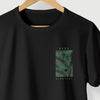 Camiseta Tropical Asas preta algodão peruano - ASAS