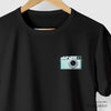 Camiseta Blue Cam branca algodão peruano - ASAS