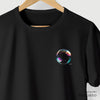 Camiseta Bola de Sabão preta algodão peruano - ASAS