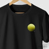 Camiseta Bola de Tênis preta algodão peruano - ASAS