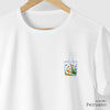 Camiseta Bolsa de Aquário branca algodão peruano - ASAS