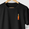 Camiseta Cerveja de Garrafa preta algodão peruano - ASAS