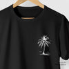 Camiseta Coqueiro preta algodão peruano - ASAS