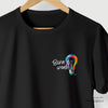 Camiseta Create preta algodão peruano - ASAS