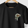 Camiseta Dog Machine preta algodão peruano - ASAS