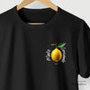 Camiseta Make Lemonade 1 preta algodão peruano - ASAS