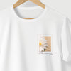 Camiseta Margarida Selo branca algodão peruano - ASAS