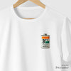 Camiseta Motor Oil branca algodão peruano - ASAS