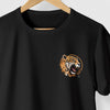 Camiseta Onça Pintada preta algodão peruano - ASAS