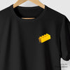 Camiseta Peça Lego preta algodão peruano - ASAS