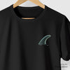 Camiseta Quilha de Prancha preta algodão peruano - ASAS