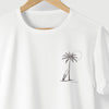 Camiseta Black Sunset Coconut branca algodão peruano - ASAS