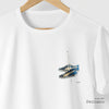 Camiseta Tênis Pendurados branca algodão peruano - ASAS