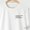 Camiseta The Dream The Result branca algodão peruano - ASAS