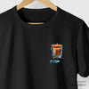 Camiseta Vela Acesa preta algodão peruano - ASAS