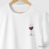 Camiseta Tinto branca algodão peruano - ASAS