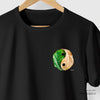 Camiseta Yin Yang preta algodão peruano - ASAS