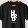 Camiseta personalizada dia dos Pais - HERO DAD - Algodão 100%