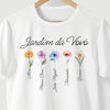 Camiseta Jardim da Vovó Novas Flores Presente para Avó algodão 100% - ASAS