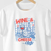 Camiseta - WHINE & CHEESE - BRANCA - Algodão Peruano
