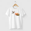 Camiseta Beija Flor branca algodão premium - ASAS