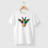 Camiseta Girafa Color branca algodão premium - ASAS
