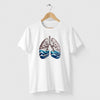 Camiseta Ocean Lung branca algodão premium - ASAS
