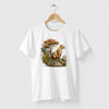 Camiseta Onça Floresta branca algodão premium - ASAS