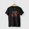 Camiseta Peixe Beta preta algodão premium - ASAS