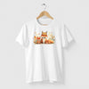 Camiseta Raposa Family branca algodão premium - ASAS